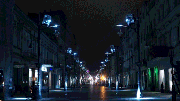 令人惊叹的街头灯光数字艺术!